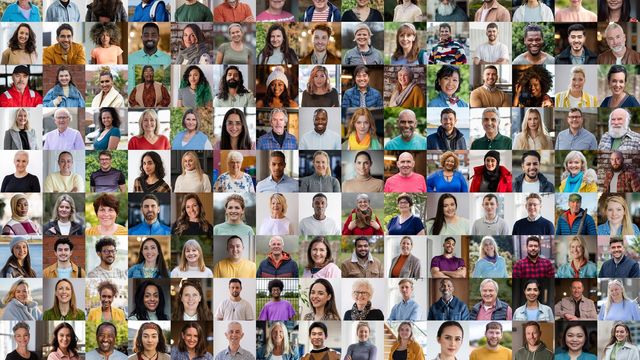 Diverse group of people representing population-scale diversity for whole-genome sequencing studies. 